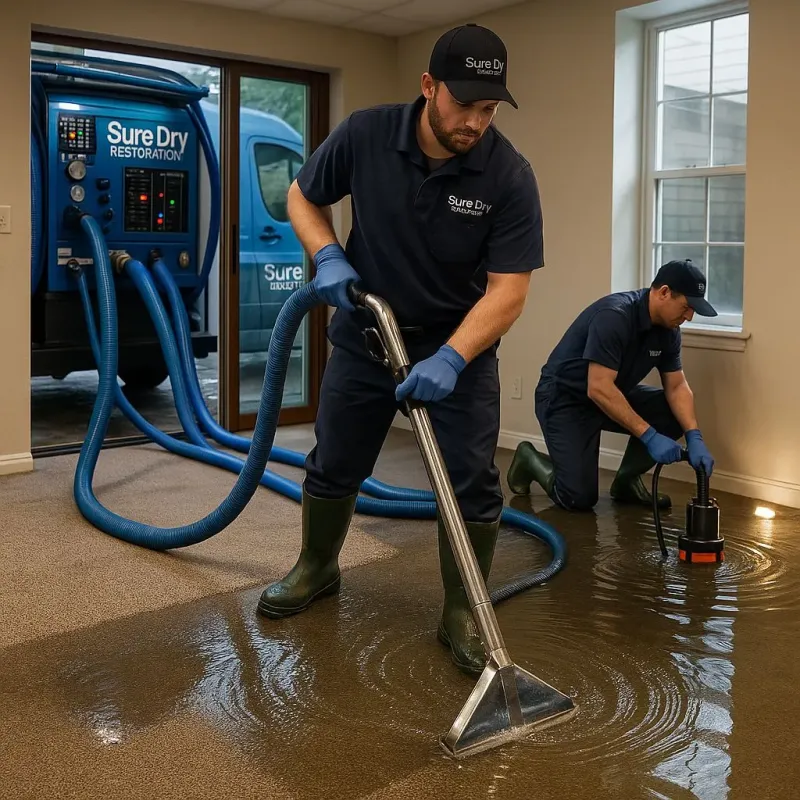 Water Extraction and Removal process in New Hartford, NY
